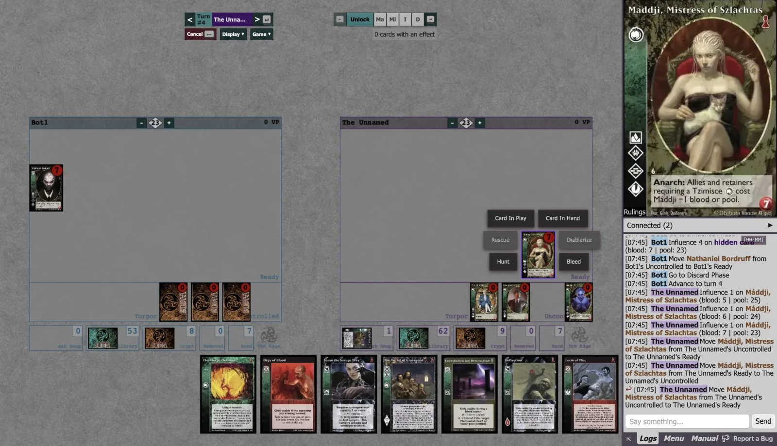 Succubus Club board